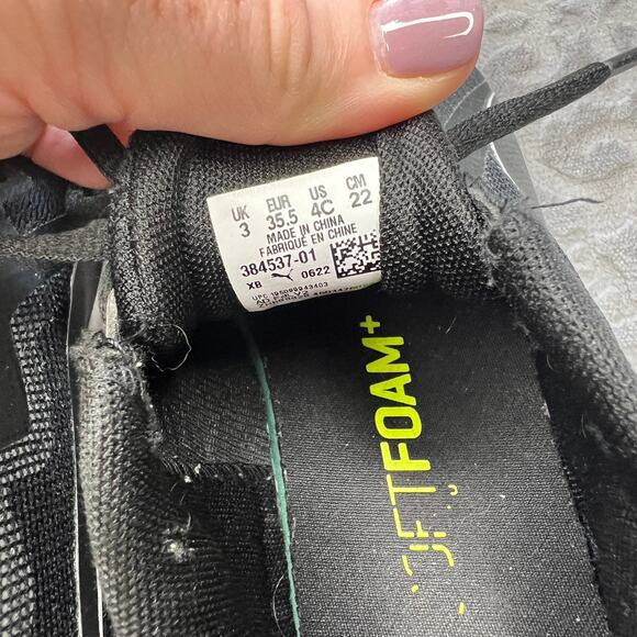 Puma Black Soft Foam Boys 4 - Picture 4 of 8